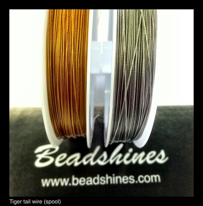 Tiger Tail Beading Wire 0.38mm (spool)