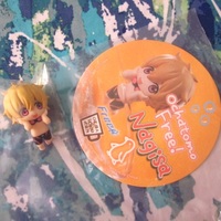 Free! Iwatobi Swim Club - Ochatomo Series Figure + Coaster - Tachibana Makoto / Hazuki Nagisa / Ryuugazaki Rei -  - Thumbnail 2
