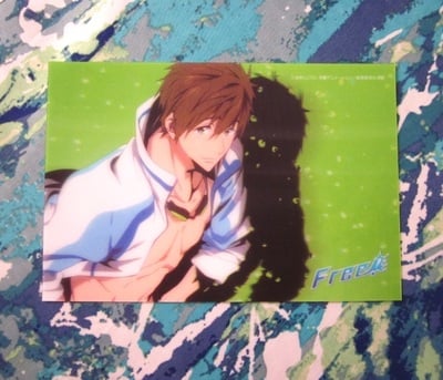 Free! Iwatobi Swim Club - 3D Postcard - Makoto / Nagisa / Rei - 