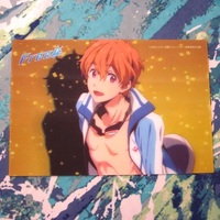 Free! Iwatobi Swim Club - 3D Postcard - Makoto / Nagisa / Rei -  - Thumbnail 1