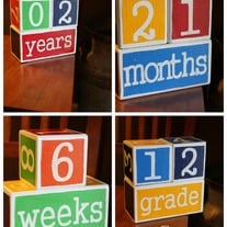 Crayon Box Block Set