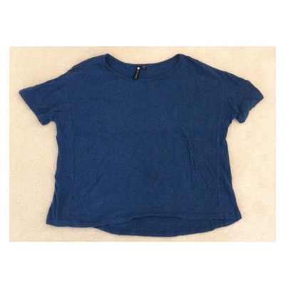 Teal loose fitting shirt