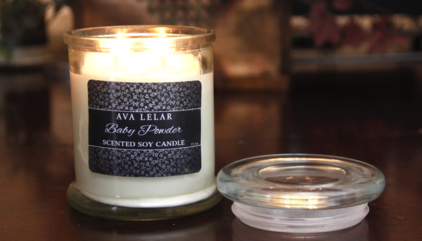 Baby Powder Scented Soy Candle