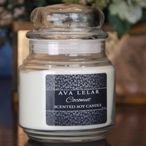 Coconut Scented Soy Candle