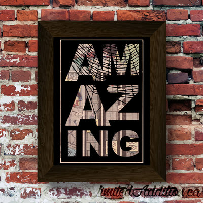 Amazing spiderman super hero upcycled vintage comic book art print. #0032