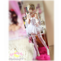 Angel Fairy With Wings White Flufy Dress SP141214 - Thumbnail 3