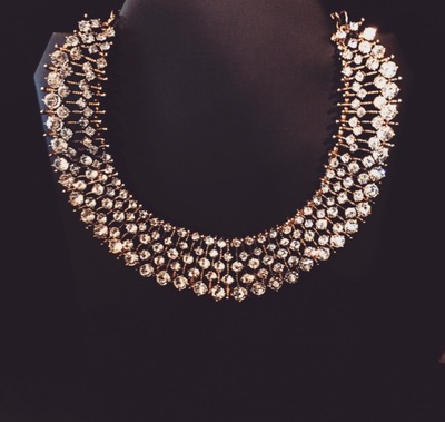 Sunset Statement Necklace (please specify gold or silver)