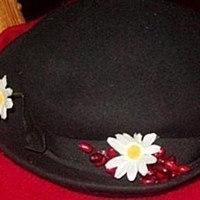 Mary Poppins Hat-Costume Hat-Faeryspell Creations - Thumbnail 4