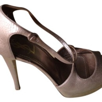 Ysl peep toe size 40 heels