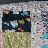 Lucy's Crab Shack Baby Quilt - Thumbnail 1