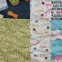 Lucy's Crab Shack Baby Quilt - Thumbnail 2