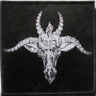 Shartgoat - goat head 4x4 woven patch