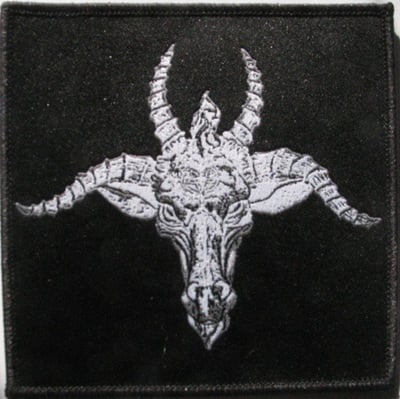 Shartgoat - Goat Head 4X4 Woven Patch