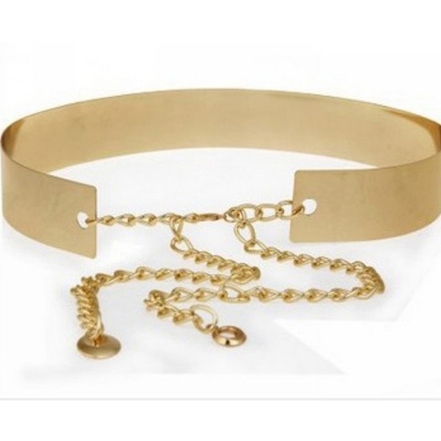 Gold Solid Wast Band 