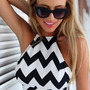 Chevron Pattern Top and Bottom Set - Thumbnail 2