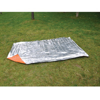 Emergency Blanket - Orange/Silver - Thumbnail 1