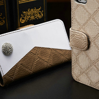 Leather Wallet With Straps iPhone 5 Case - Thumbnail 4