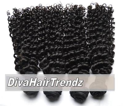 14", 16" & 18" brazilian remy exotic deep curly hair [3 bundles]
