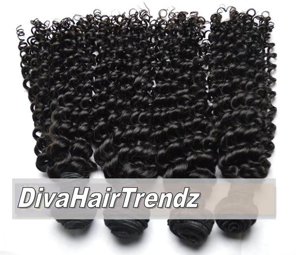 14", 16" & 18" Brazilian Remy Exotic Deep Curly Hair [3 Bundles]