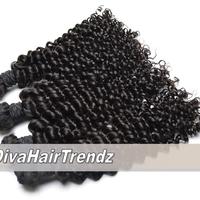 18", 20" & 22" Brazilian Remy Exotic Deep Curly Hair + CLOSURE! [3 Bundles + 18" Closure] - Thumbnail 1