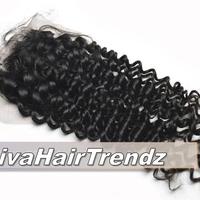18", 20" & 22" Brazilian Remy Exotic Deep Curly Hair + CLOSURE! [3 Bundles + 18" Closure] - Thumbnail 3