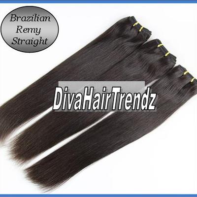 18" brazilian remy silky straight hair [3 bundles]