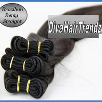 18" Brazilian Remy Silky Straight Hair [3 Bundles] - Thumbnail 1