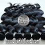 18", 20" & 22" *Grade 5A* Sassy Brazilian Remy Body Wave OR Straight Hair [3 Bundles]-1