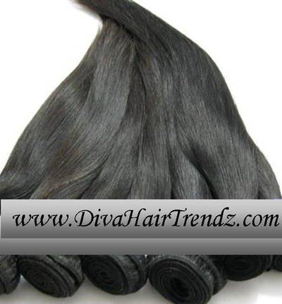12", 14" 16" & 18" malaysian remy straight hair [4 bundles]