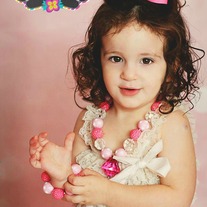 Hot Pink Stacked Boutique Hairbow