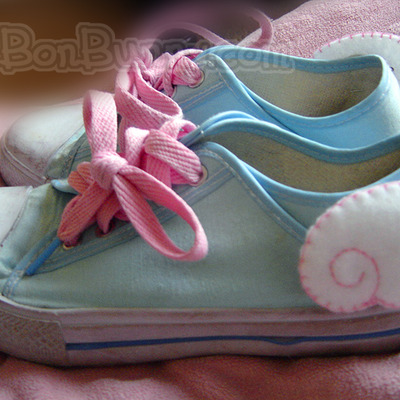 Cute plush wing 2-way clip