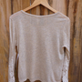 Blind Trust Oatmeal Aztec Top Size L NWT-2