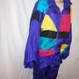 Vintage LongStreet Purple Track Suit Size XL-1