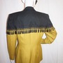 Vintage Olive Green/Black Shingle Blazer Size M-3