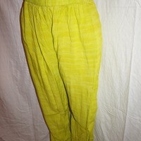 Vintage Osmeraldo Lime Green Pants Size 1x - Thumbnail 1