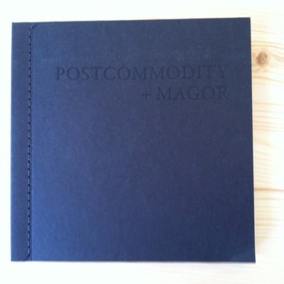 Postcommodity + magor cd+book [english]