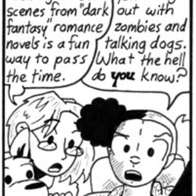 Skin horse and narbonic original art