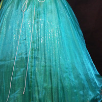 P158 with sea star rhinestone Ariel gown dress Little mermaid  - Thumbnail 2