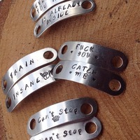 Hand stamped a Sneaker Tags - Thumbnail 1