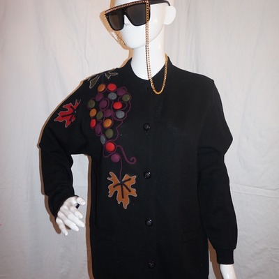 Vintage harve bernard buttonup jacket/top size xl 