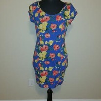 Blue Floral Dress