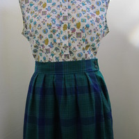 1950's Novelty Print Top - Thumbnail 1
