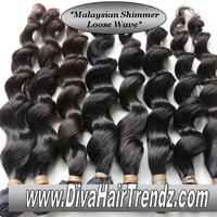 22", 24" & 26" Malaysian Remy Shimmer Loose Wave [3 Bundles] *New* - Thumbnail 1