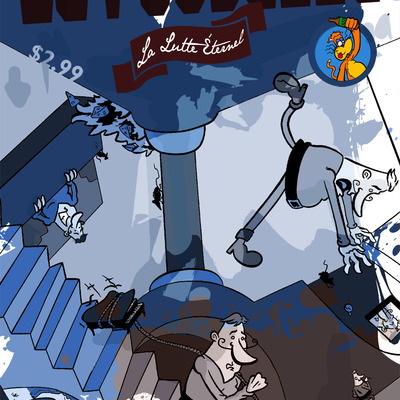 La poubelle: la lutte Éternel