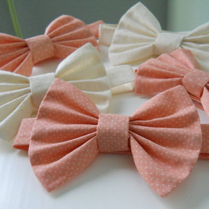 Mens-Teenager-Young Adult-Boys Soft White Adjustable Bowtie. Great for photos, weddings, special occasions, every day wear. - Thumbnail 2