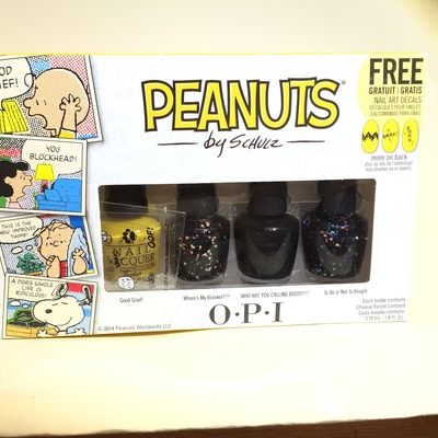 Opi - peanuts mini set