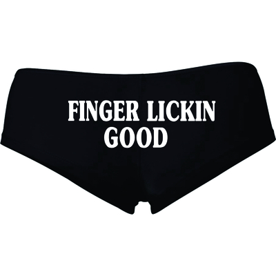 Finger lick'in booty shorts # 644
