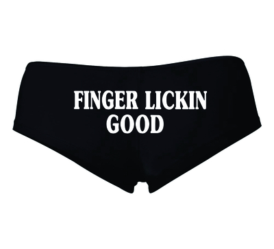 FINGER LICK'IN Booty Shorts # 644