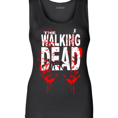 The walking dead ladies tank # 960