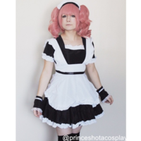 Cosplay Roromiya Karuta Black Maid Dress Set SP141231 - Thumbnail 2